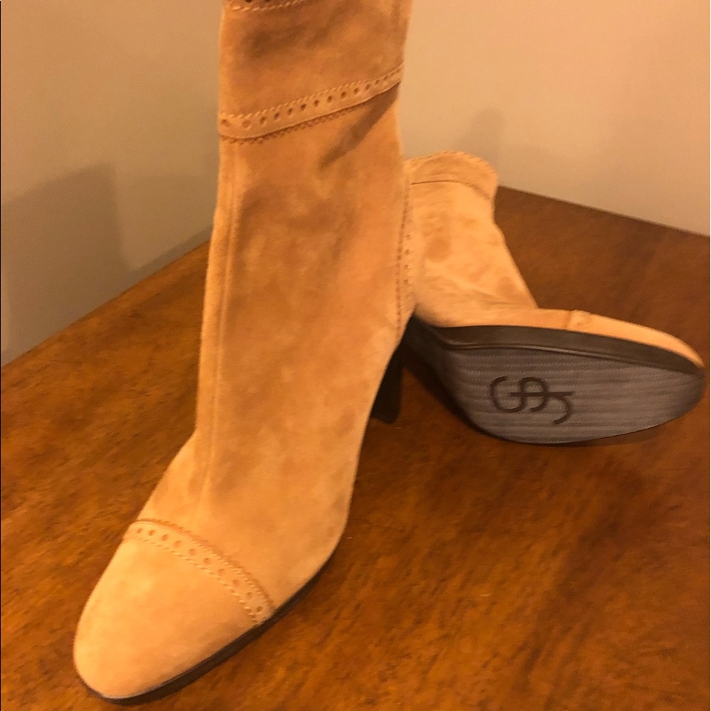 Unworn Suede Ankle Boots